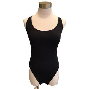NEW JCrew $98 Plunging Scoopback One-Piece Swimsuit Italian Matte 0 Navy F8848